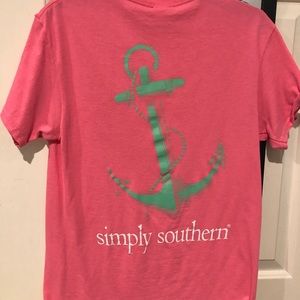 Pink simply southern shirt